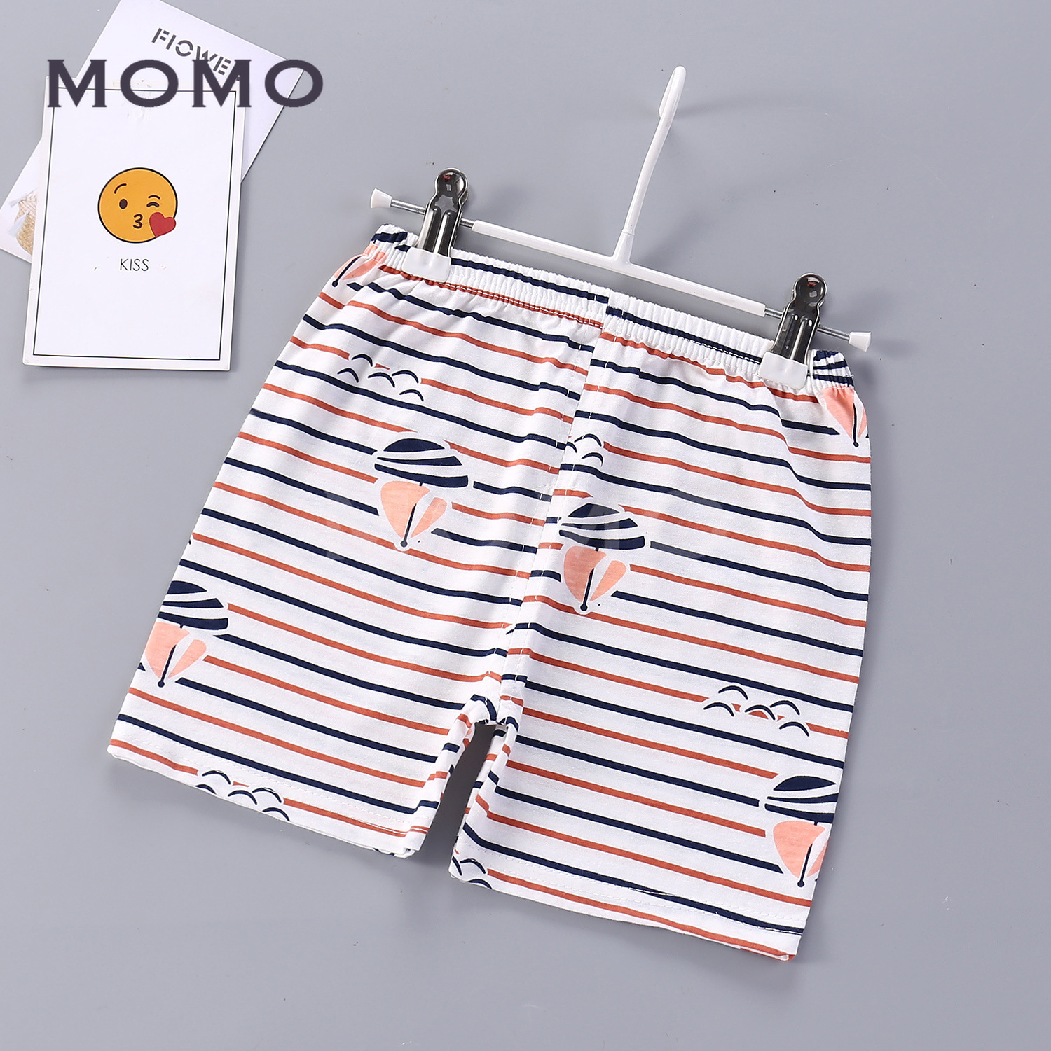 Quần Short Cotton Kẻ Ca-Rô Kiểu Hoạt Hình Ngộ Nghĩnh Đáng Yêu Cho Bé 1-7 Tuổi