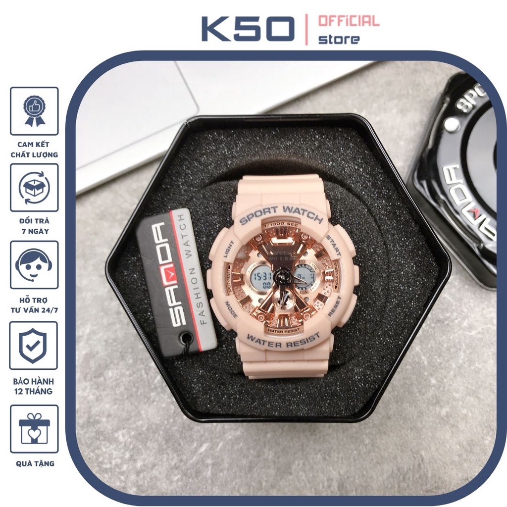 Đồng hồ Nữ Sanda 6068 full box chính hãng