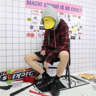[Ảnh thật] Hoodie flannel