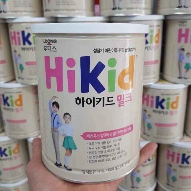 Sữa Hikid.