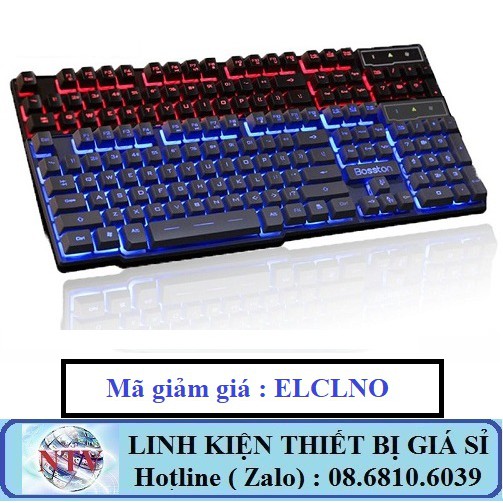 Bàn Phím BOSTON 803 LED USB