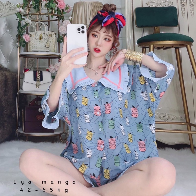 SET PIZAMA LỤA MANGO | BigBuy360 - bigbuy360.vn