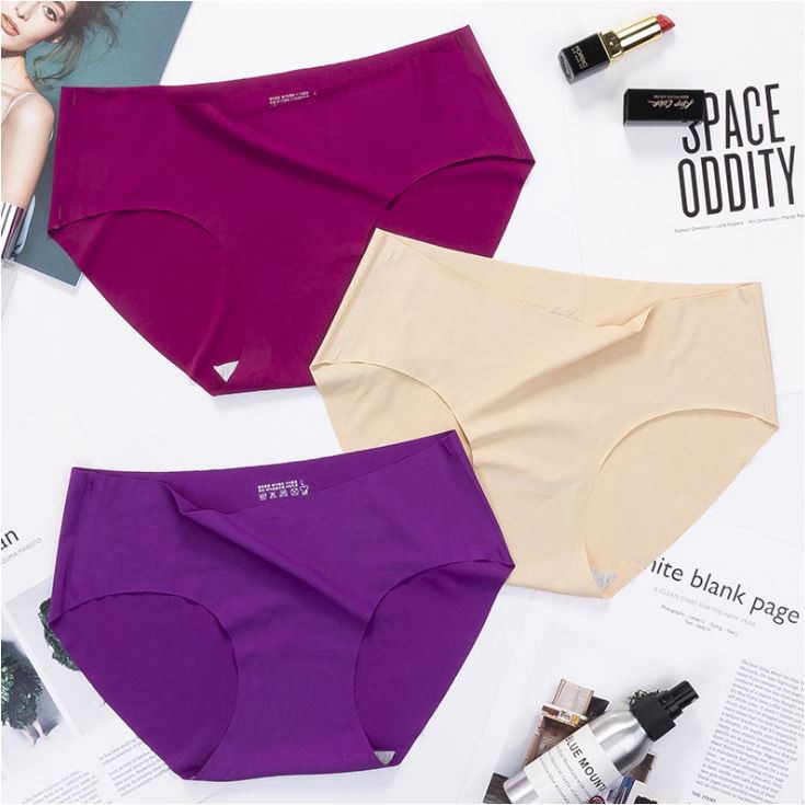 Quần lót nữ đúc su, quần lót nữ thun lạnh TTG34