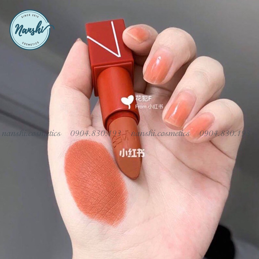 [CHÍNH HÃNG] Son Nars cam đất/MOROCCO vỏ đỏ limited/ MONA