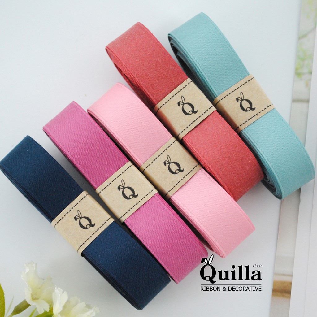 Ruy băng Poly-Cotton 16mm _ 5 Yards