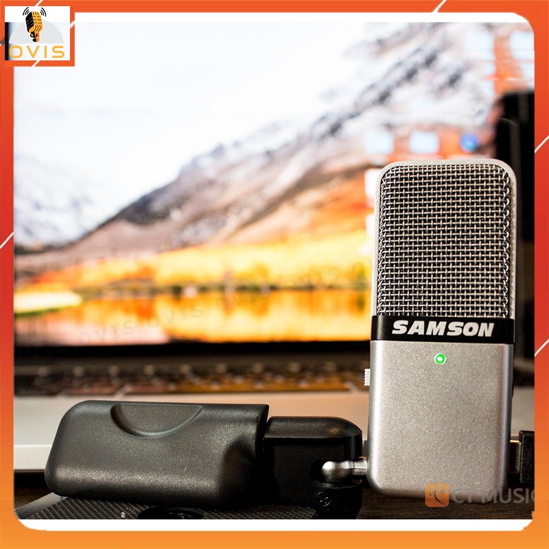 Samson Go Mic Clip - Micro Họp Trực Tuyến Nhỏ Gọn Đa Năng Dành Riêng Cho Laptop/PC [HÀNH CHÍNH HÃNG]