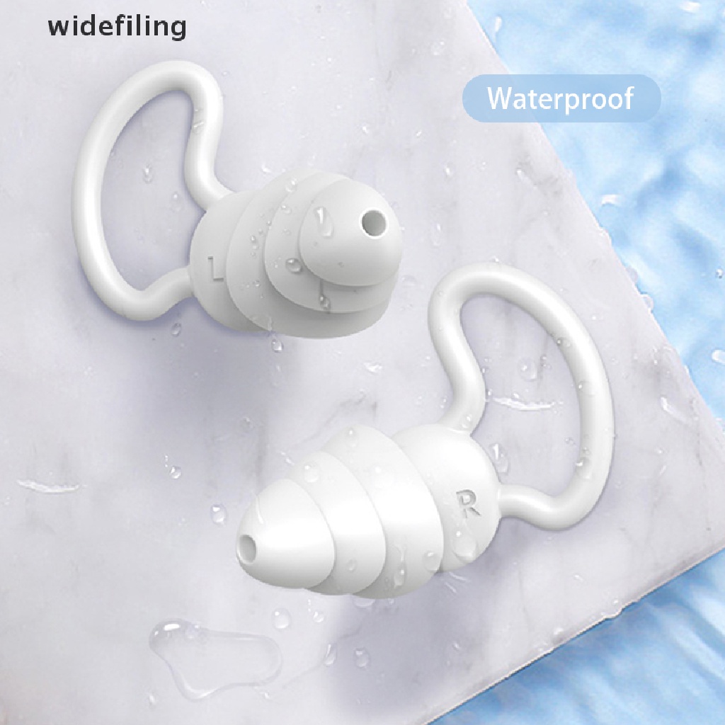 Nút Bịt Tai Chống Ồn Bằng Silicon Mềm Có Thể Tái Sử Dụng