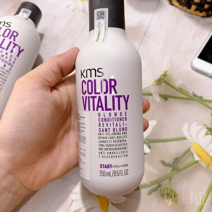 DẦU GỘI XẢ KMS GIỮ MÀU TÓC NHUỘM COLOR VITALITY 300ml/250ml (CHÍNH HÃNG)