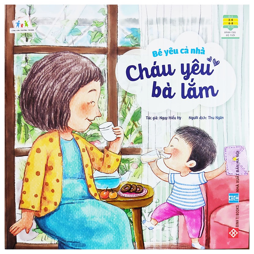 Sách cho bé - Bé Yêu Cả Nhà - Combo 4 cuốn Đinh Tị book