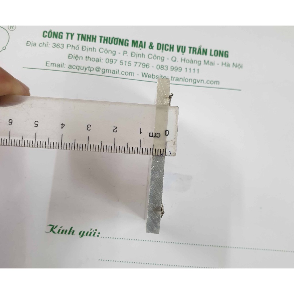 Com bo 10Tản nhiệt nhôm kích thước 59x5x45mm; Bộ 10 cái Nhôm tản nhiệt tháo máy bộ lưu điện