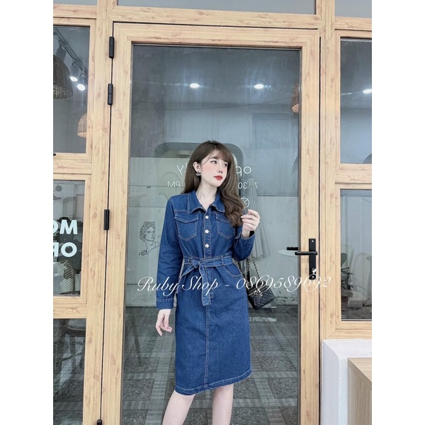 VÁY JEAN TAY DÀI QUẢNG CHÂU