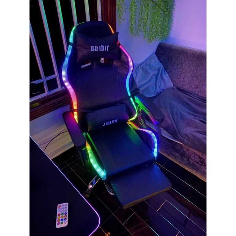 Ghế Gaming – Ghế chơi game cao cấp, bản nâng cấp có đèn LED, loa bluetooth
