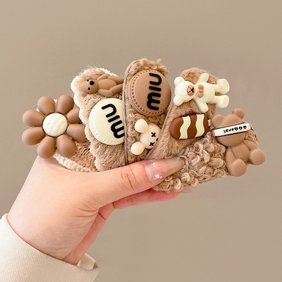 Bộ Kẹp Tóc Kiểu Hàn Quốc Dễ Thương Xinh Xắn Dành Cho Bé Gái