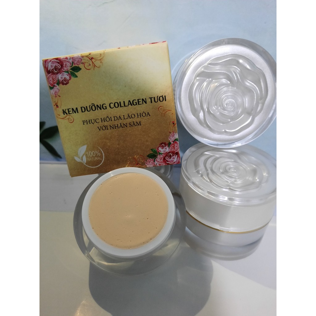 Kem dưỡng da đong y collagel 20gr handmade