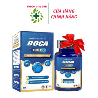 Boca Gold – Viên Uống Hỗ Trợ Cải Thiện Gân Cốt – Hộp 60 viên – Thuốc Việt 24h