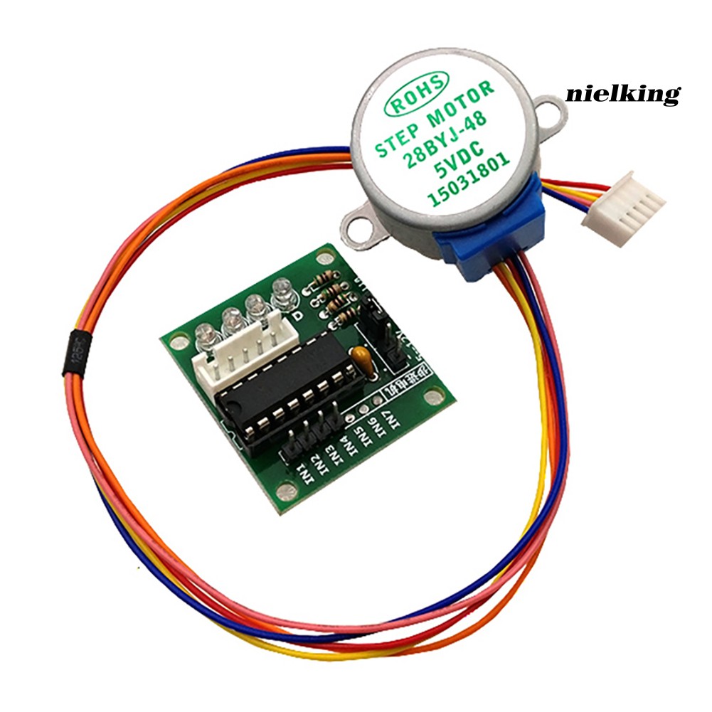 Bảng Mạch Động Cơ Bước Nk 28byj-48 5v Dc Uln2003 Cho Arduino