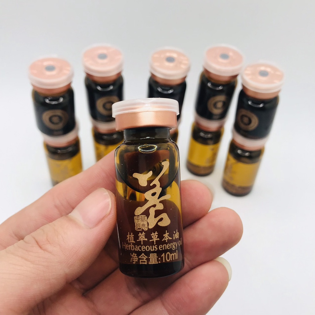Dầu massage body 10ml ấm nóng 5ml tạo trơn bài trừ độc tố