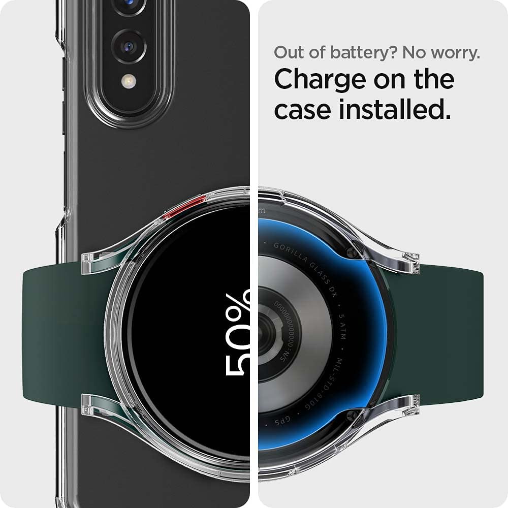 Ốp bảo vệ mặt đồng hồ Samsung Galaxy Watch 4 40mm 44mm viền màu