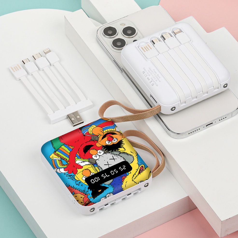 Sản phẩm mới đi kèm với dòng sạc dự phòng mini 20000mAh, pin sạc dự phòng dung lượng lớn
