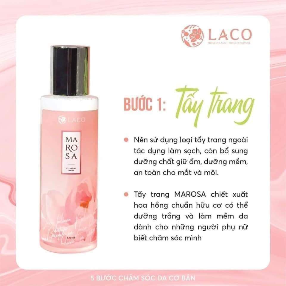 TẨY TRANG MAROSA, LÀM SẠCH MỀM DA