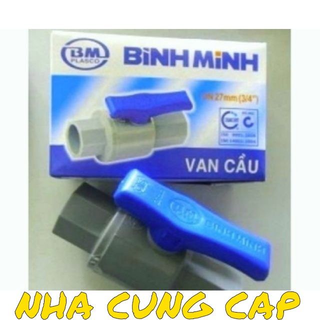 VAN KHÓA BÌNH MINH PVC