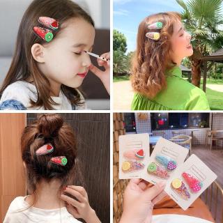 Kẹp tóc BB cát chảy đơn giản trong suốt dành cho bé