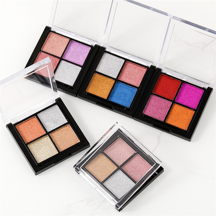 Bột Tráng Gương 4 Màu Trang Trí Móng Tay Nghệ Thuật