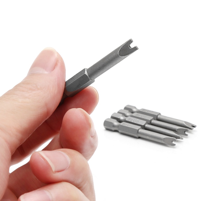 Set 5 Tua Vít Lục Giác 1 / 4 Inch S2 Dài 50mm U4-U8 Chuyên Dụng