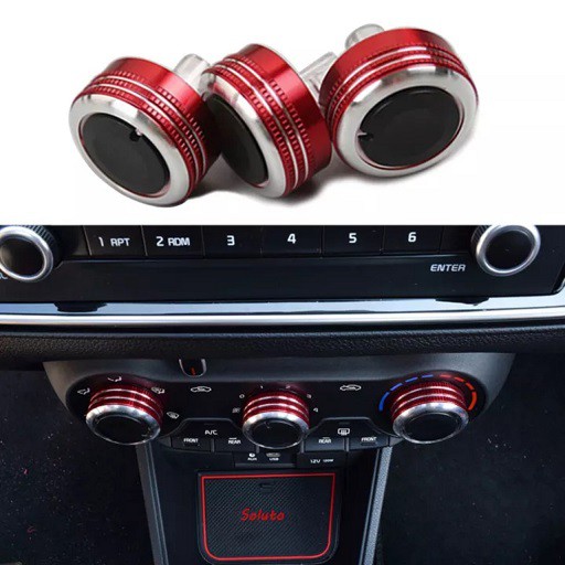 Núm điều hòa Soluto màu Đỏ