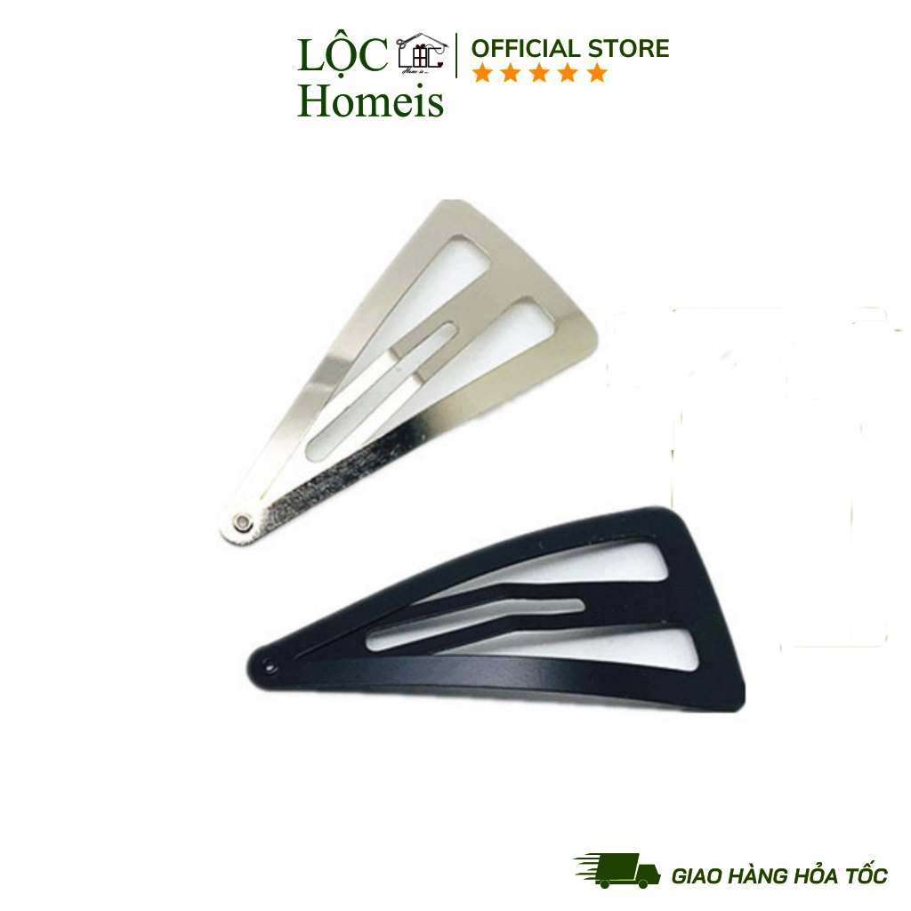Set 10 Phôi Kẹp Tóc Loại Tốt Thêu Handmade  - LỘC Homeis