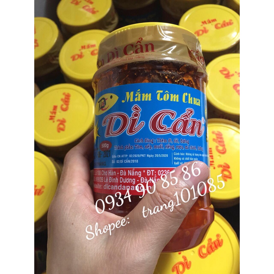 Mắm Tôm Chua Dì Cẩn 500g