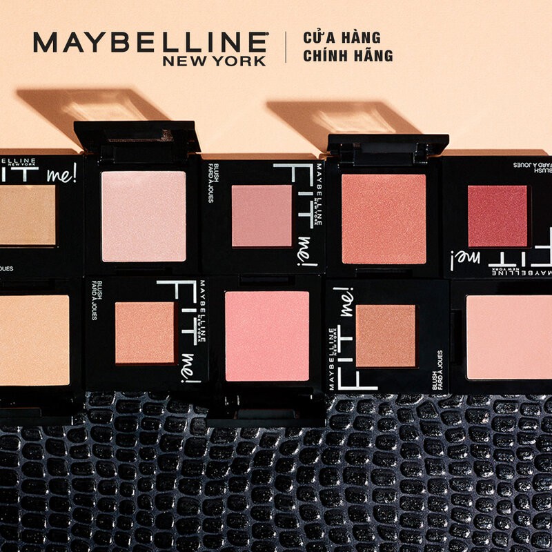 Phấn Má Hồng Maybelline Màu Đỏ Rượu 50 Wine 4.5g Fit Me Mono Blush