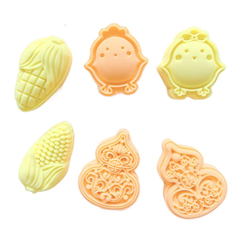 1 Bộ Khuôn Làm Bánh Trung Thu Trang Trí Trung Thu 50g / 65g DIY