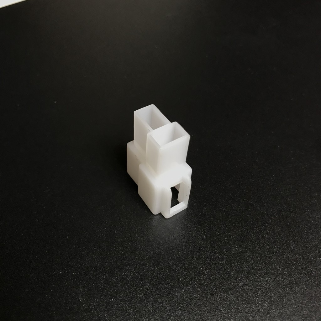 Giắc kết nối dây điện cỡ lớn 2 pin dùng đầu cos 6.3mm cho ô tô xe máy