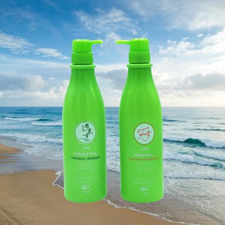 Bộ dầu gội xả trà xanh greentea trị ngứa da đầu 750ml