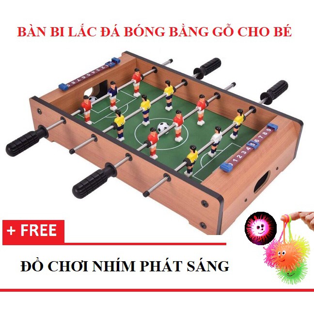 ✔️✔️ BỘ ĐỒ CHƠI BÀN BI LẮC BẰNG GỖ CHO BÉ YÊU 4 TAY + Tặng 1 ĐỒ CHƠI NHÍM PHÁT SÁNG