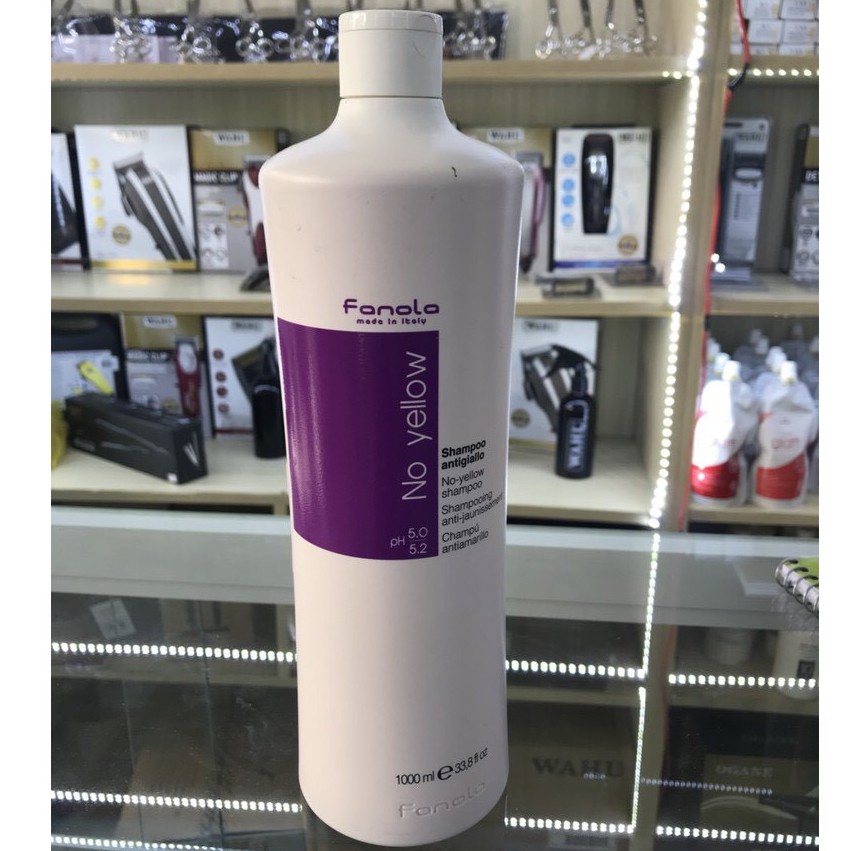 KHỬ VÀNG FANOLA - DẦU GỘI TÍM KHỬ VÀNG CHO TÓC TẨY 1000ML