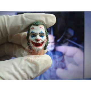 ( Hàng Hiếm Order ) phụ kiện Head 1/12 Joker Phoenix CQ ( size Mezco )