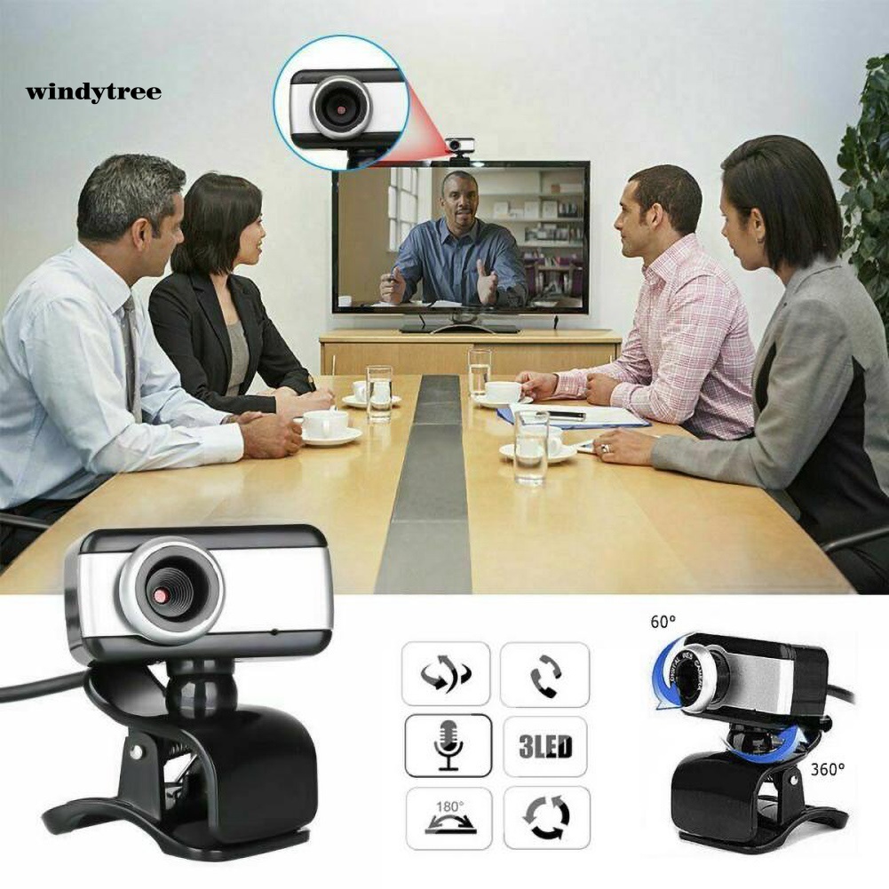 Webcam USB 2.0 640x480 có micro cho máy tính để bàn | BigBuy360 - bigbuy360.vn