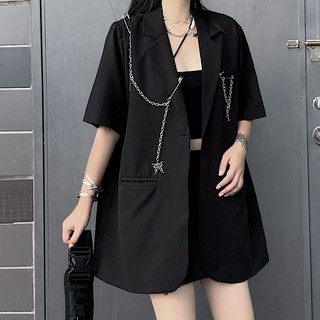 Áo blazer ulzzang ngắn dài tay mới