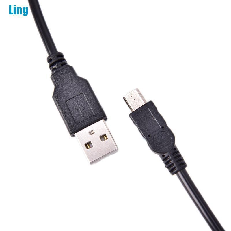 Dây cáp sạc 1.8m cho tay cầm điều khiển của máy PSP PS3 đầu USB mini 2.0 chuyên dụng