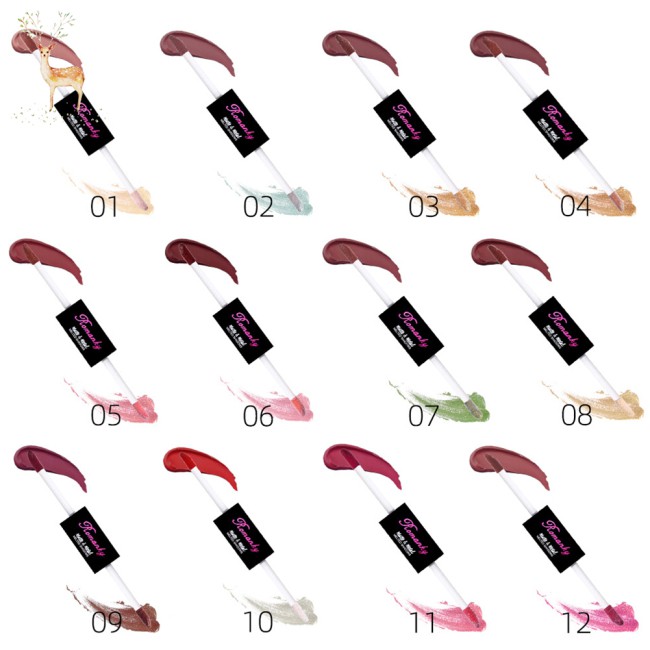 (Hàng Mới Về) Son Bóng Hai Đầu Dạng Lỏng Trang Điểm Tự Nhiên Lâu Trôi Chống Thấm Nước | BigBuy360 - bigbuy360.vn