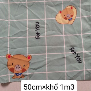 Vải lụa hoạt hình , mảnh nhỏ .