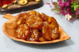Mứt chanh cốm, mứt gừng đỏ, mứt quất dẻo