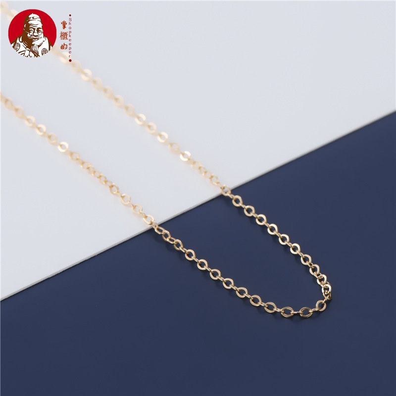 Dây Xích Mạ Vàng / Bạc 925 Hình Thánh Giá Dùng Làm Trang Sức Thủ Công DIY