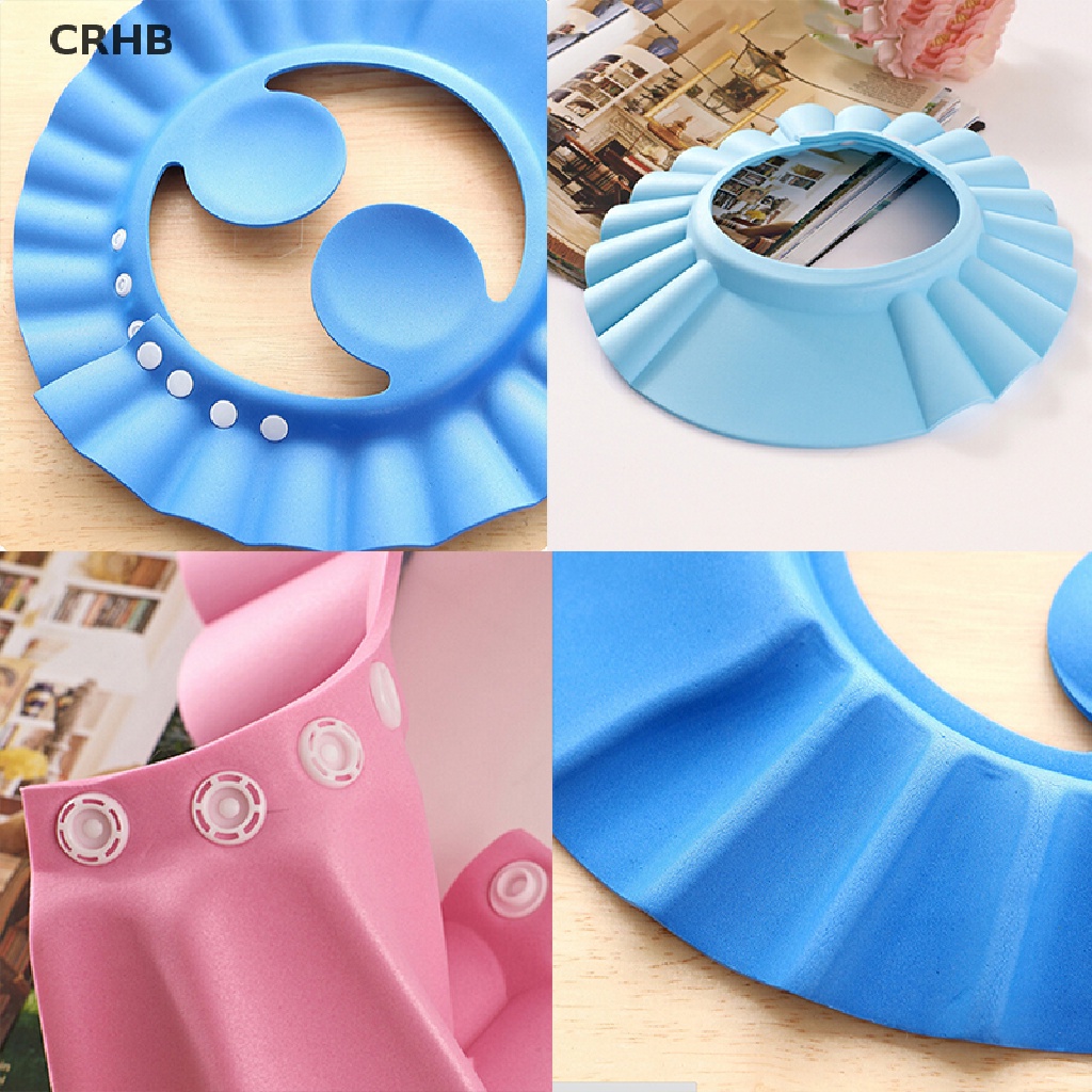 Mũ Tắm Gội Đầu 3 Màu Tùy Chỉnh Dành Cho Trẻ Em Mới