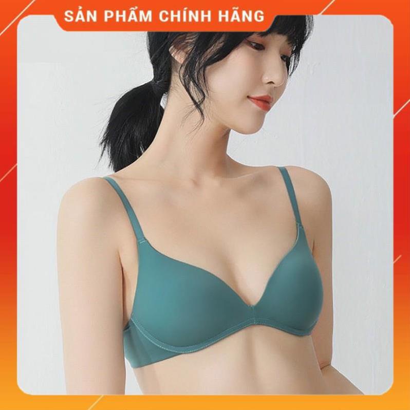Áo Lót Su Lụa Sữa Đệm Mỏng, Không Gọng Tàng Hình Chống Lộ Viền 006