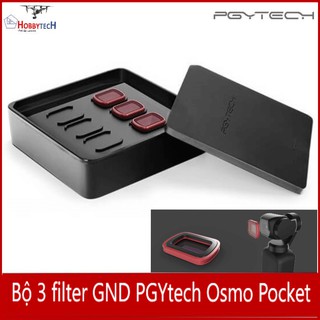 Bộ 3 filter GND Osmo Pocket - Professional - PGYtech - Cao cấp - Chính hãng