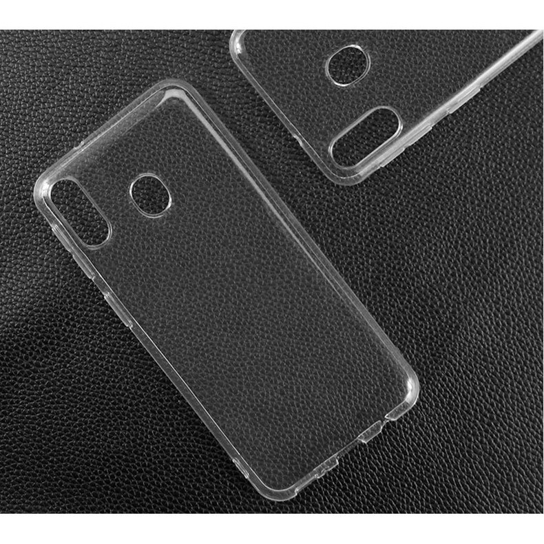 Ốp lưng dành cho Samsung Galaxy M20 Silicone dẻo trong suốt loại A+ siêu mỏng 0,5 mm