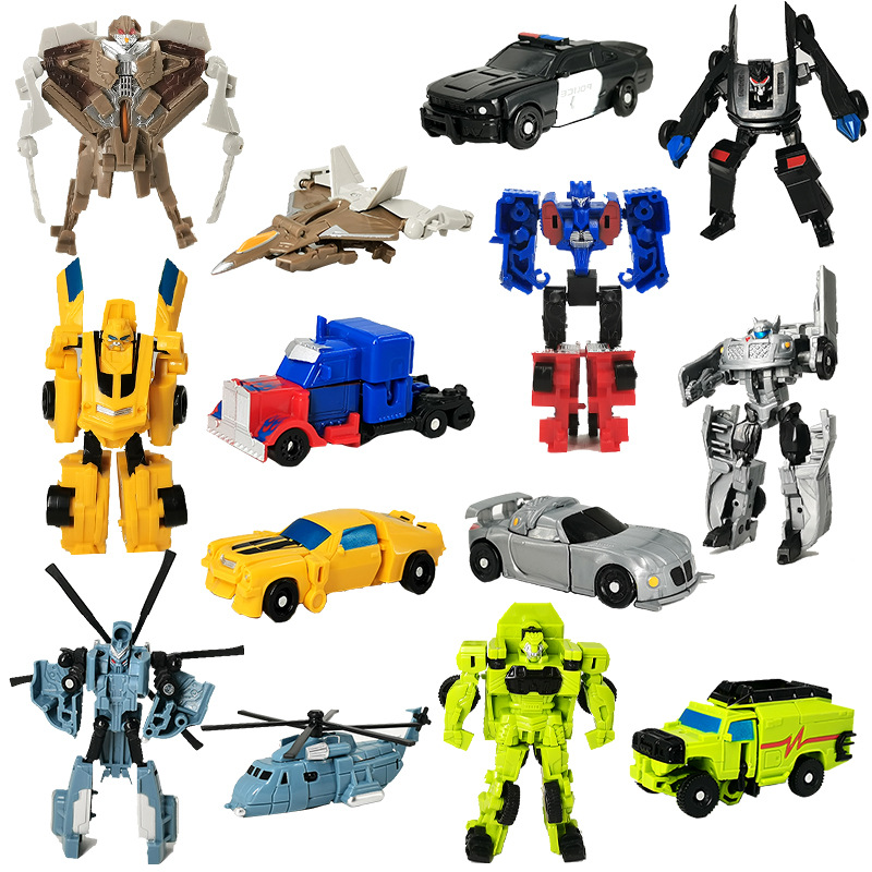 Đồ chơi robot biến hình mini sáng tạo vui nhộn cho bé